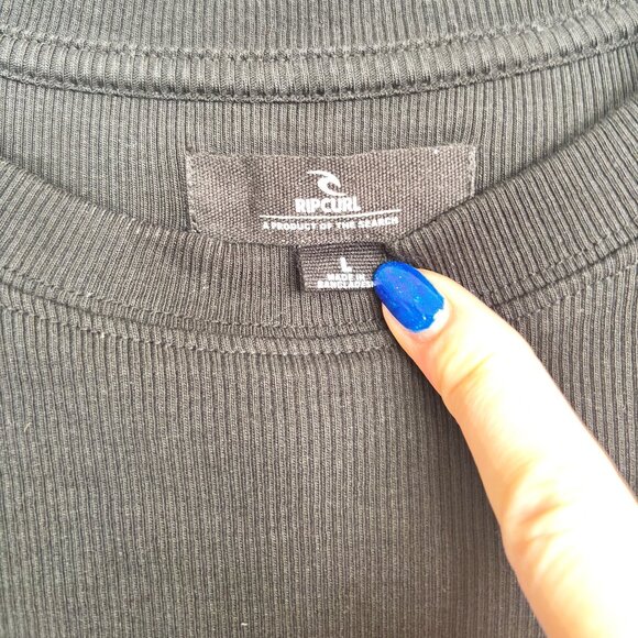 Rip Curl Classic Ribbed Tee - Picture 2 of 3
